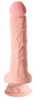 Vorschau: Triple Density Naturdildo 8" mit Hoden 18,4 cm, Ø 4,8 cm