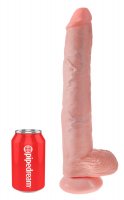 Vorschau: XXL Naturdildo 14" mit realistischen Details Ø 6 cm