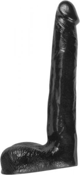 Black Heinrich Dildo Ø 3,5 cm mit M8 Gewinde