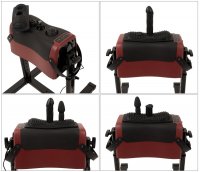 Vorschau: Detail des gepolsterten Vibropads der CLIMAXXR360